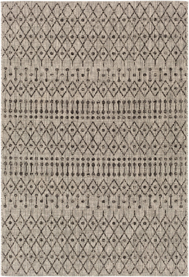 Surya Eagean Eag-2334 Black, Taupe, Light Gray, White Rugs.
