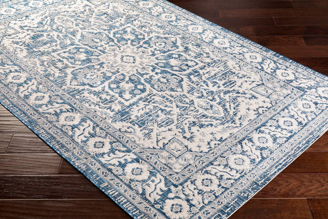Surya Eagean Eag-2336 Navy, Denim, White Rugs.