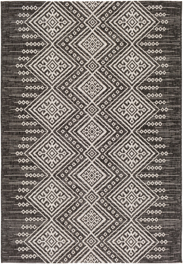 Surya Eagean Eag-2338 Black, White Rugs.