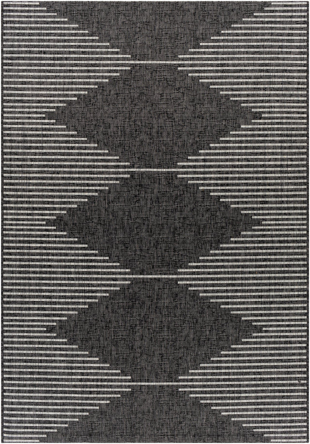 Surya Eagean Eag-2348 Charcoal, Cream, Light Gray Rugs.