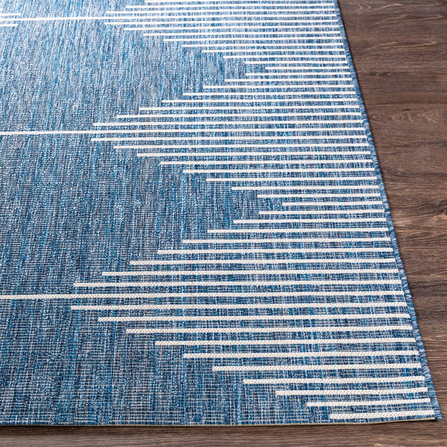 Surya Eagean Eag-2350 Bright Blue, Navy, Pale Blue, White Rugs.