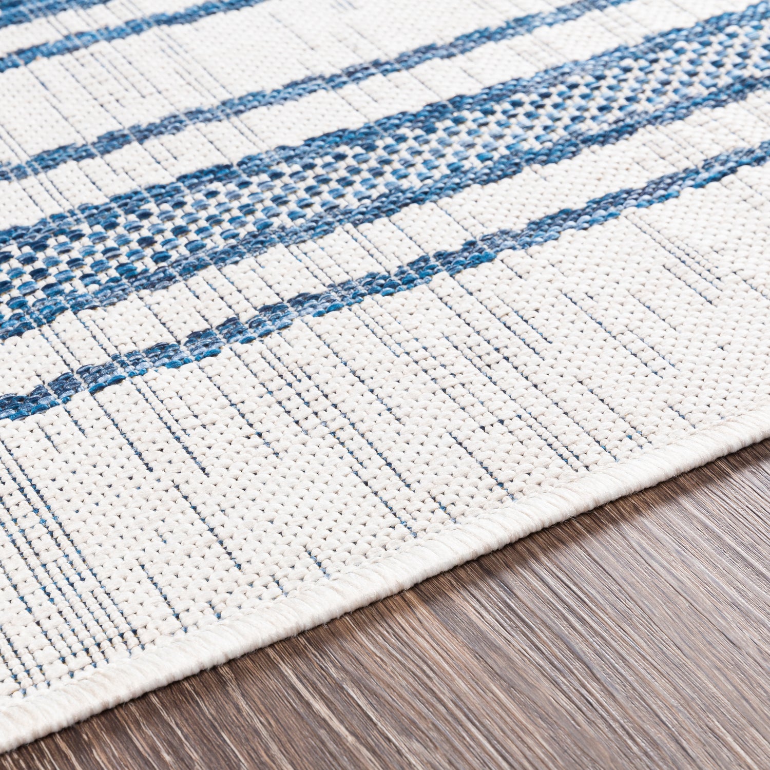 Surya Eagean Eag-2351 Bright Blue, Navy, Pale Blue, White Rugs.