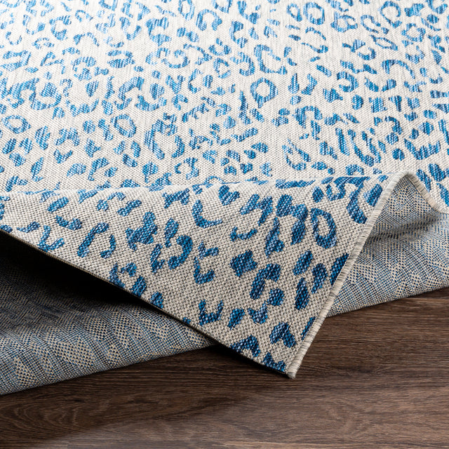 Surya Eagean Eag-2353 Bright Blue, Navy, Pale Blue, Ivory Rugs.