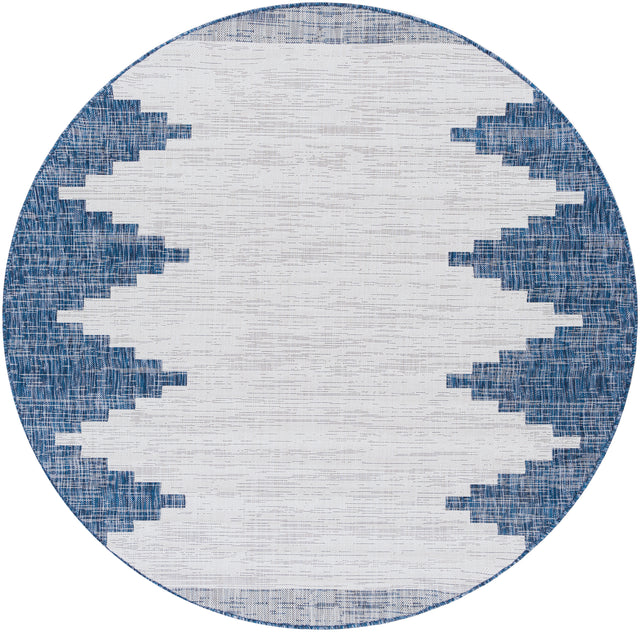 Surya Eagean Eag-2355 Bright Blue, White, Navy, Pale Blue Rugs.