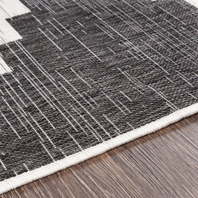 Surya Eagean Eag-2356 Black, White, Medium Gray Rugs.