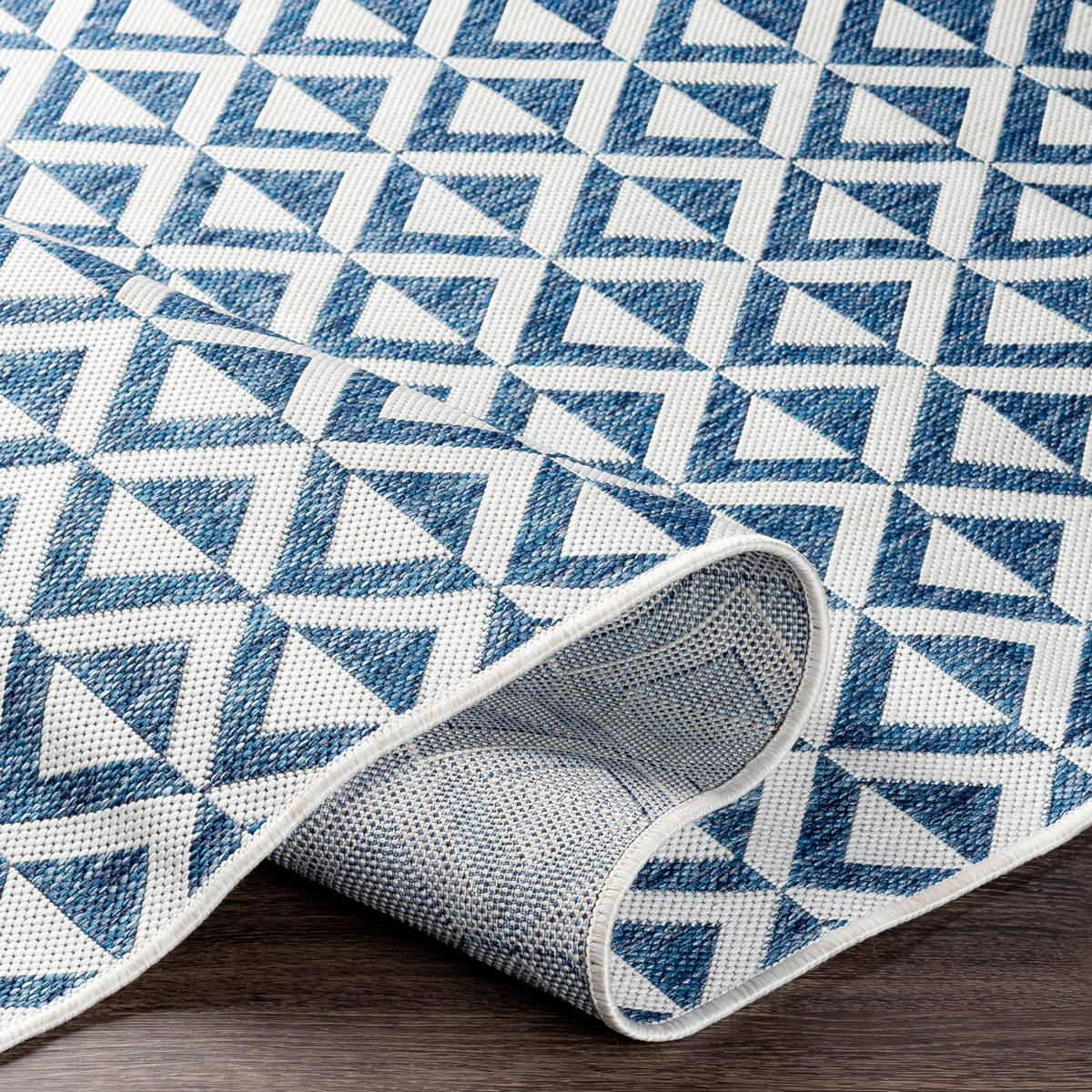 Surya Eagean Eag-2372 Dark Blue, Denim, Cream Rugs.