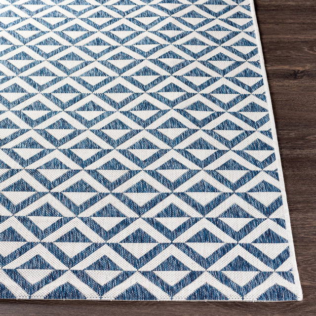 Surya Eagean Eag-2372 Dark Blue, Denim, Cream Rugs.