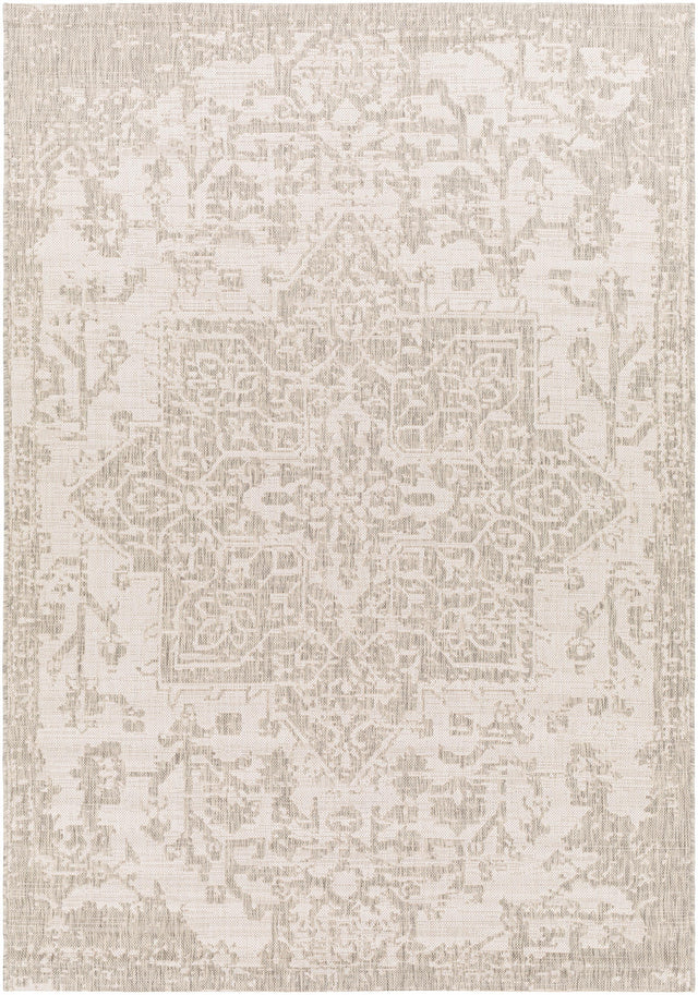 Surya Eagean Eag-2380 Gray, Oatmeal, Light Beige Rugs.