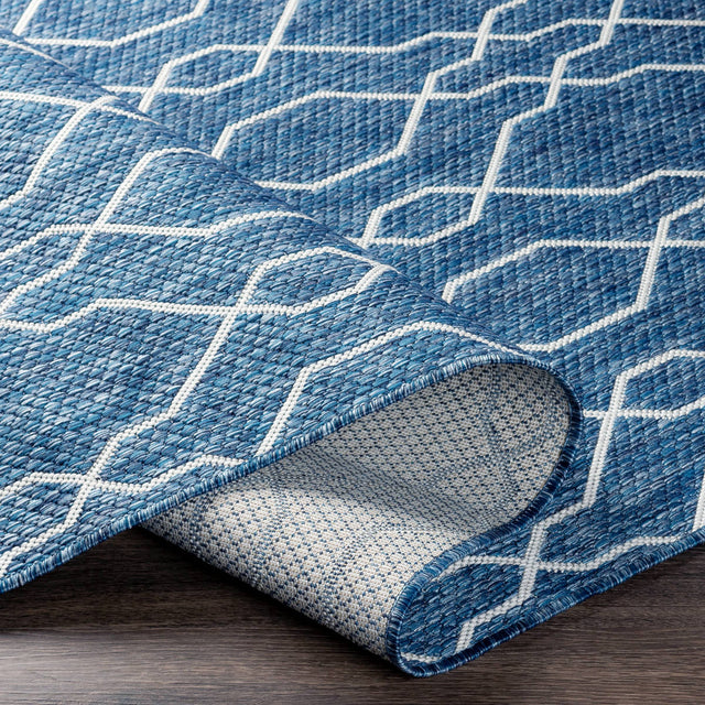 Surya Eagean Eag-2381 Dark Blue, Denim, Cream Rugs.