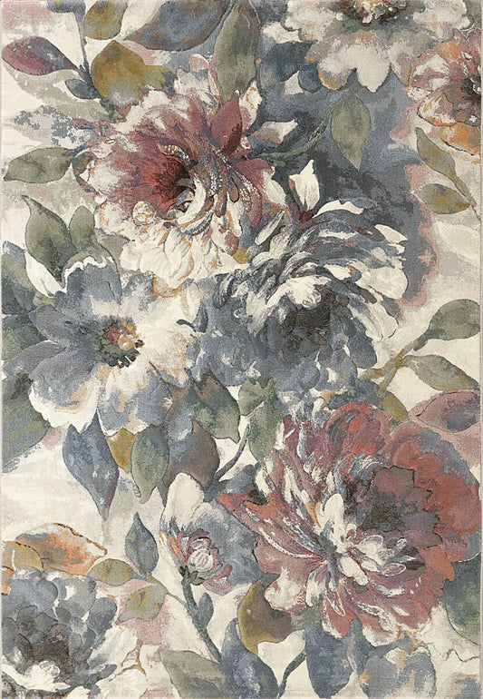Dynamic Eclipse 63421 Multi Floral / Country Area Rug