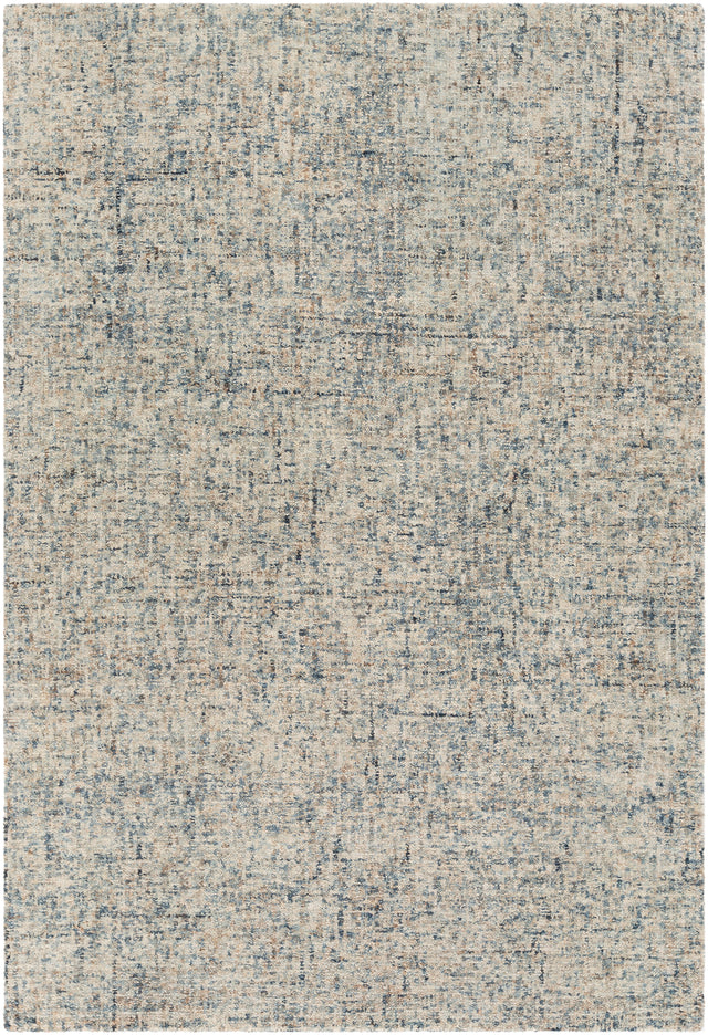 Surya Emily Eil-2302 Navy, Dark Brown, Bright Blue, Light Gray Rugs.