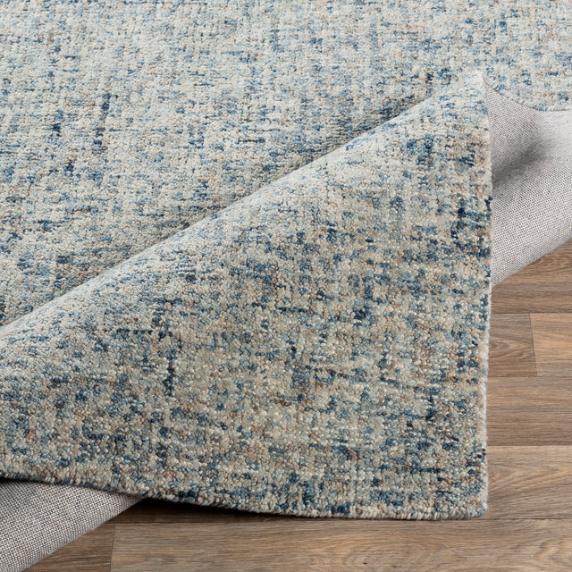 Surya Emily Eil-2302 Navy, Dark Brown, Bright Blue, Light Gray Rugs.