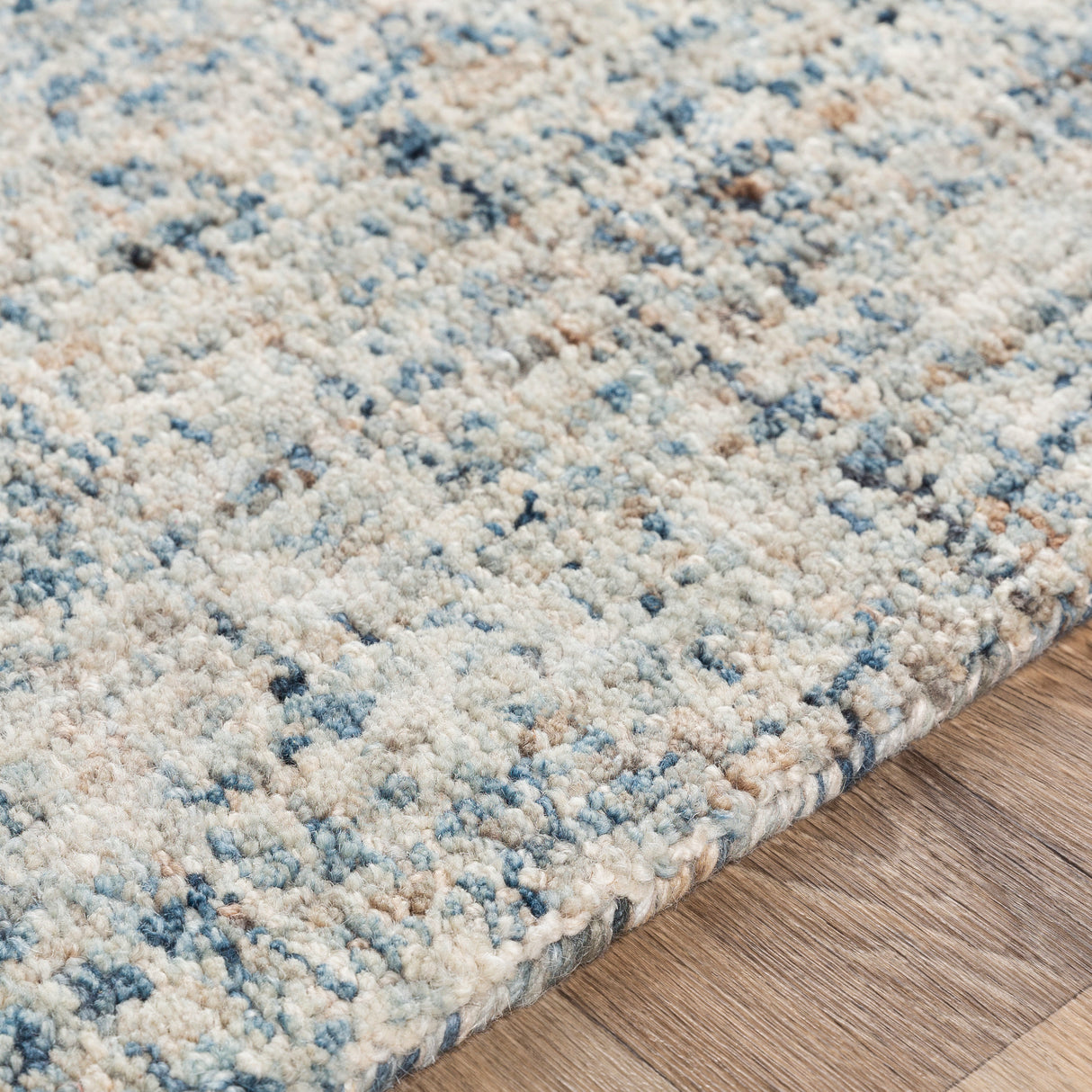Surya Emily Eil-2302 Navy, Dark Brown, Bright Blue, Light Gray Rugs.