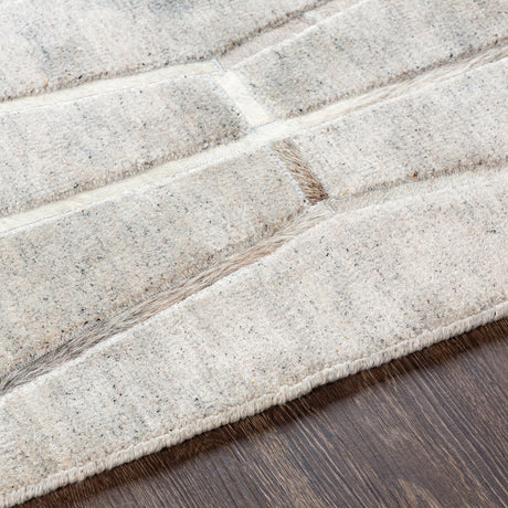 Surya Eloquent Elq-2300 Light Gray, Medium Gray, Beige, Taupe Rugs.