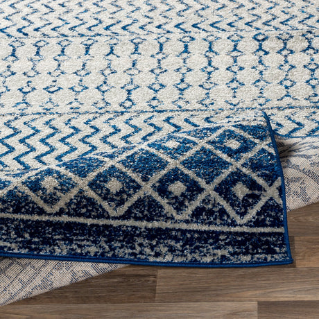 Surya Elaziz Elz-2345 Blue, Gray Rug.