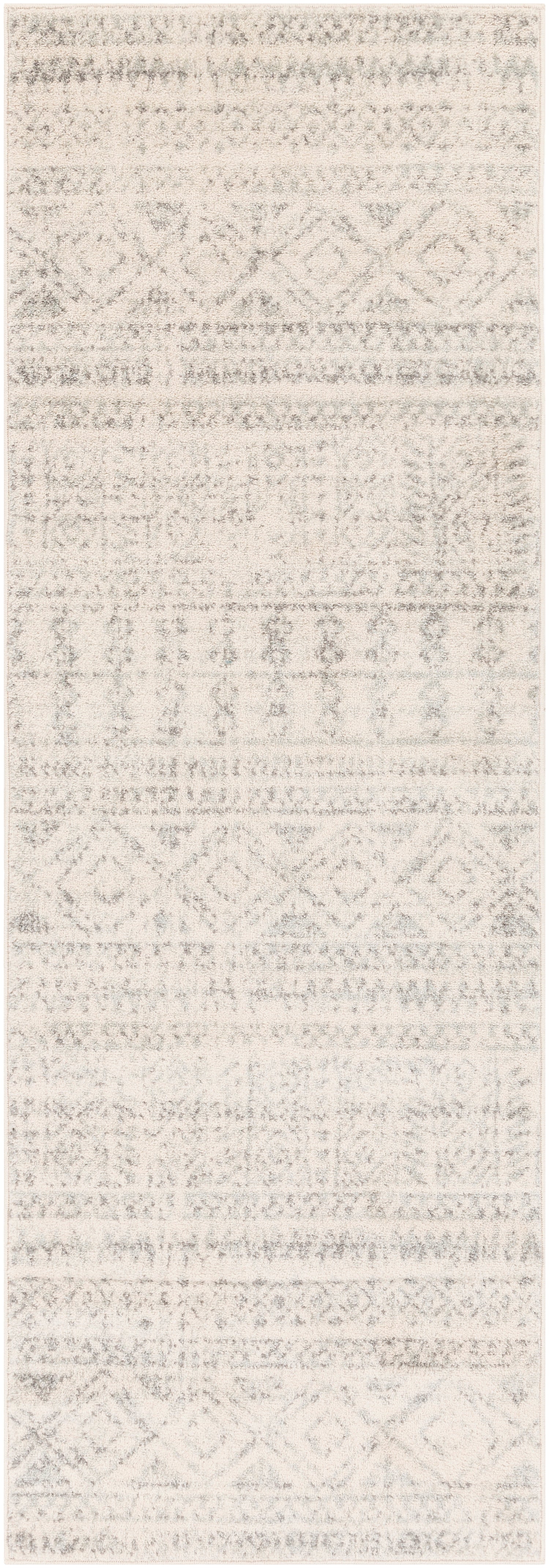 Surya Elaziz Elz-2354 Medium Gray, Light Gray, White Rugs.