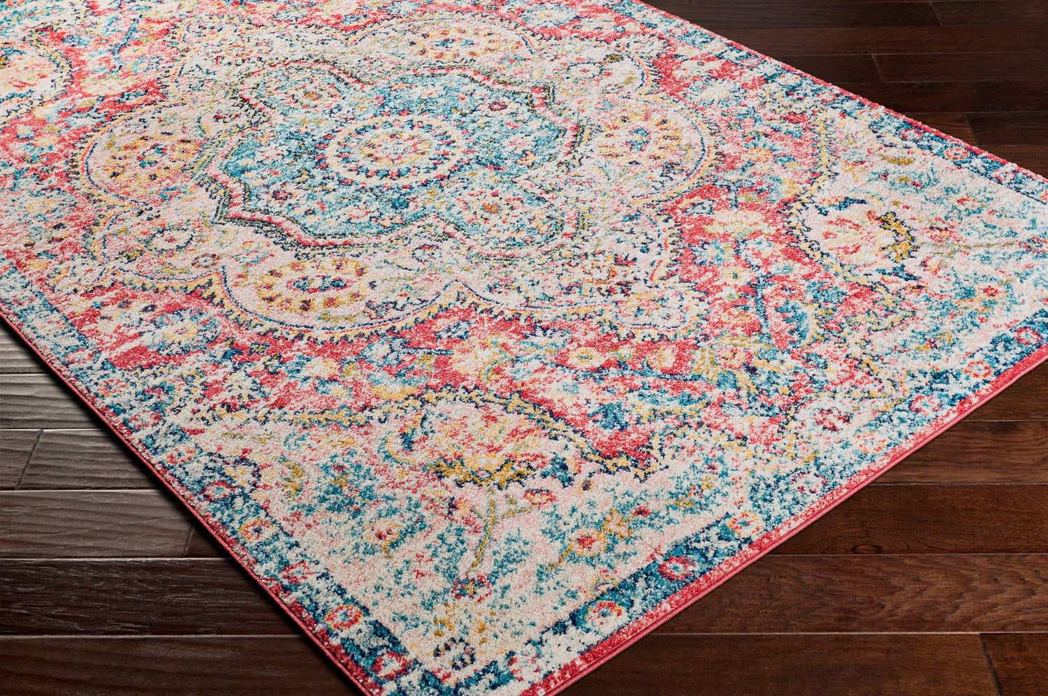 Surya Elaziz Elz-2359 Rose, Navy Rug.