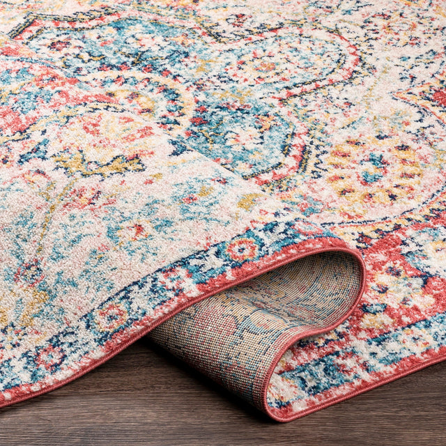 Surya Elaziz Elz-2359 Rose, Navy Rug.