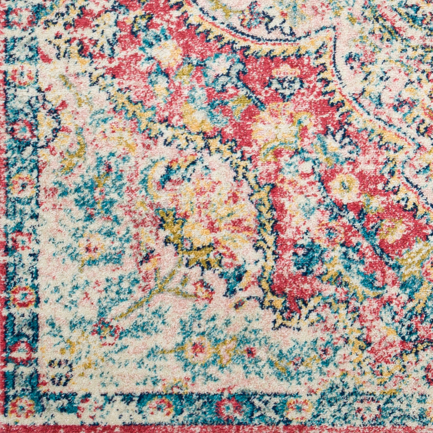 Surya Elaziz Elz-2359 Rose, Navy Rug.