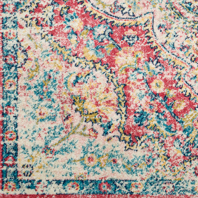 Surya Elaziz Elz-2359 Rose, Navy Rug.