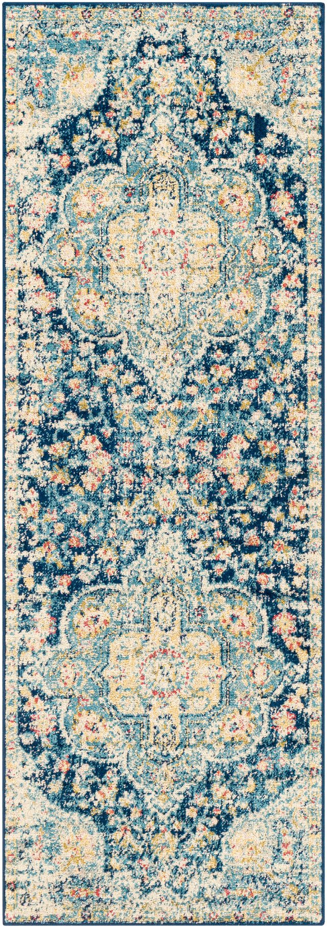 Surya Elaziz Elz-2361 Navy, Sky Blue Rug.
