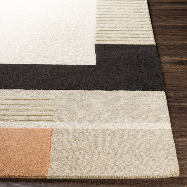 Surya Emma Emm-2303 Khaki, Charcoal, Camel Rugs.