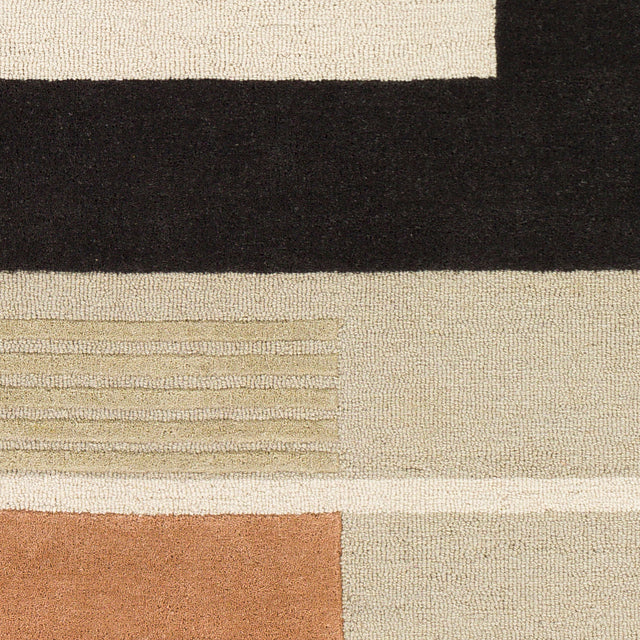 Surya Emma Emm-2303 Khaki, Charcoal, Camel Rugs.