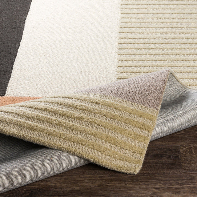 Surya Emma Emm-2304 Khaki, Taupe, Charcoal, Camel Rugs.