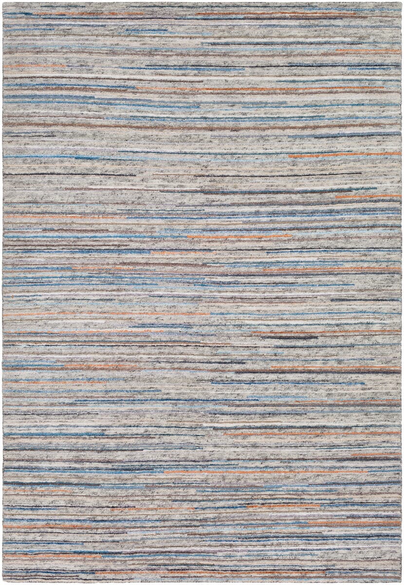 Surya Enlightenment Enl-1000 Ivory, Black, Dark Brown, Denim Rugs.