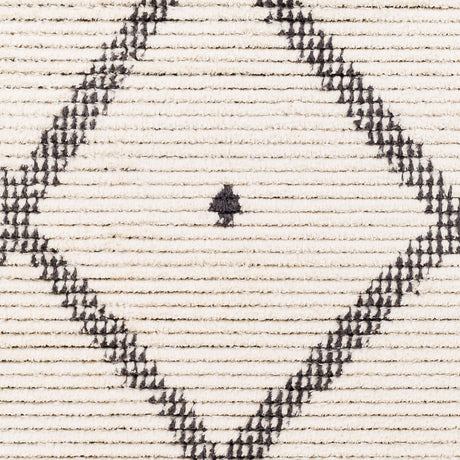 Surya Enzo Enz-2301 Black, Cream Rugs.