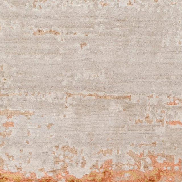 Surya Ephemeral Eph-1001 Burnt Orange, Peach, Wheat Rugs.