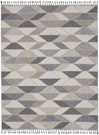 Nourison Paxton Pax01 Grey/Charcoal Area Rug