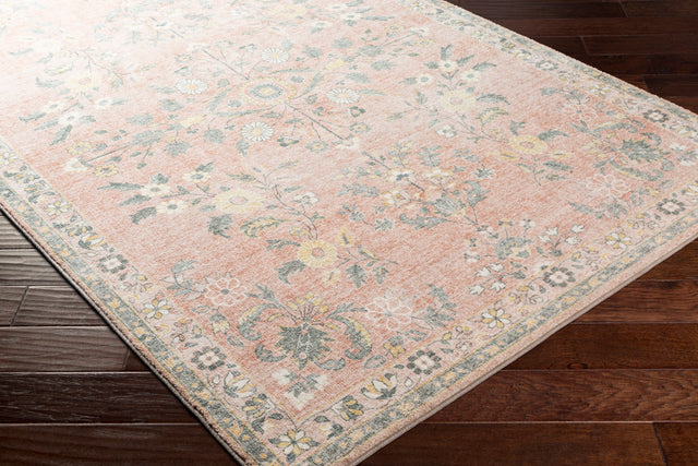 Surya Erin Ern-2308 Cream, Pale Pink, Butter, Sage Rugs.