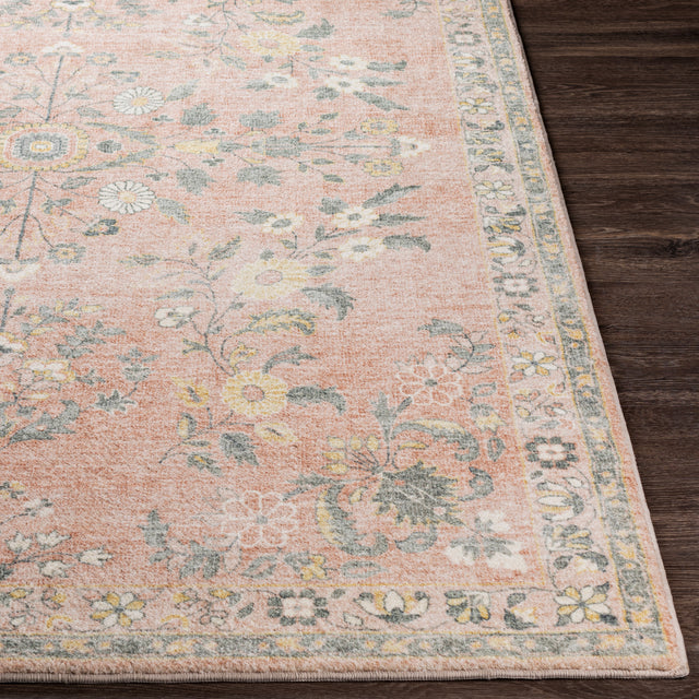 Surya Erin Ern-2308 Cream, Pale Pink, Butter, Sage Rugs.