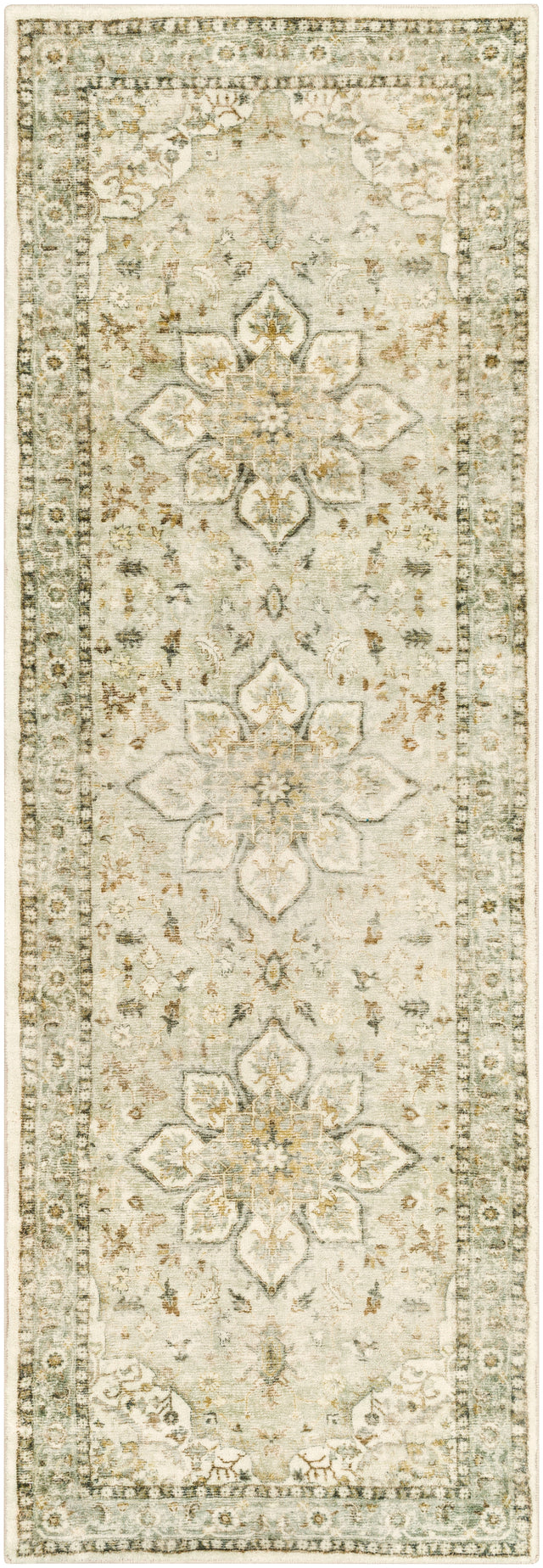Surya Erin Ern-2310 Cream, Sage, Medium Gray, Tan Rugs.