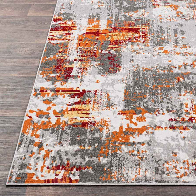 Surya Rafetus Ets-2305 Burnt Orange, Dark Red, Butter Rugs.