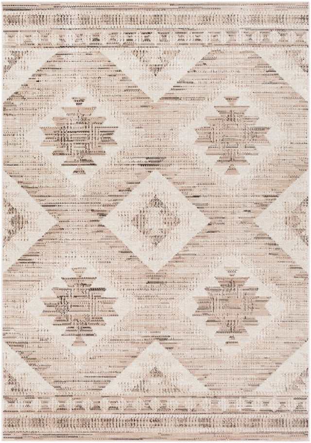 Surya Rafetus Ets-2341 Camel, Black, White Rugs.