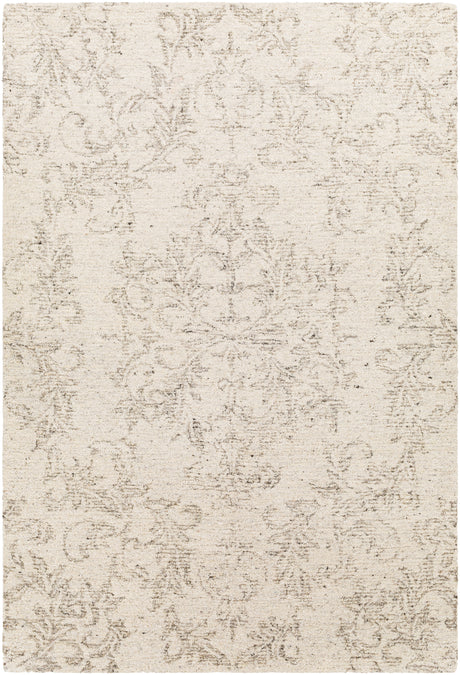 Surya Evolution Evl-2301 Medium Gray, Charcoal, Beige, Cream Rugs.