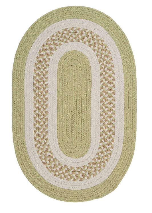 Colonial Mills Flowers Bay Fb61 Light Green / Green Area Rug
