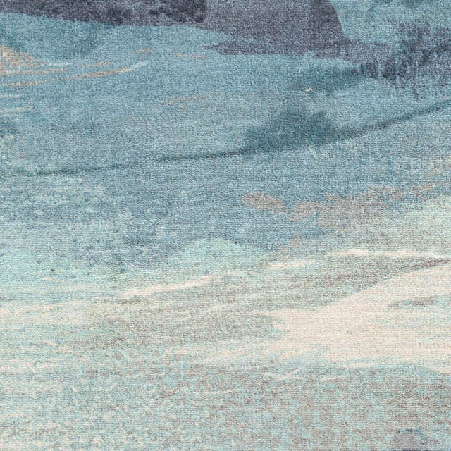 Surya Felicity Fct-8000 Sky Blue, Aqua, Navy, Medium Gray Rugs.