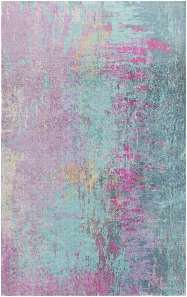 Surya Felicity Fct-8003 Bright Purple, Teal, Bright Pink Rugs.