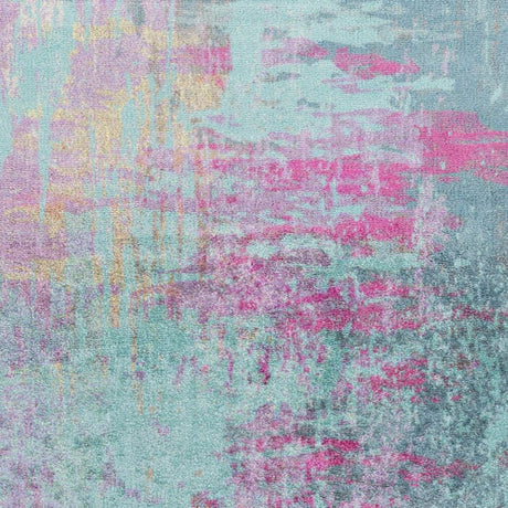 Surya Felicity Fct-8003 Bright Purple, Teal, Bright Pink Rugs.