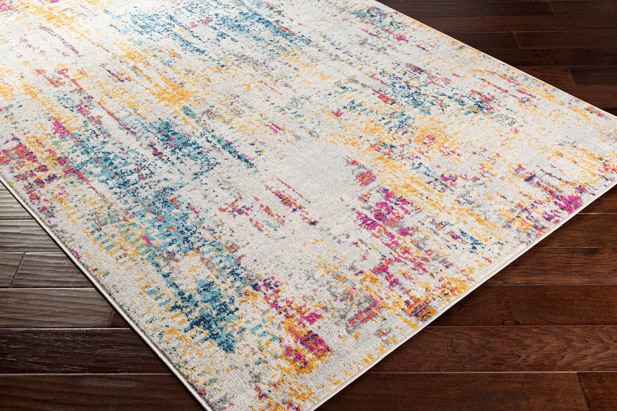 Surya Floransa Fsa-2330 Medium Gray, Beige, Bright Pink, Navy Rugs.