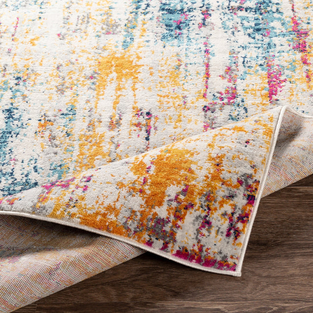 Surya Floransa Fsa-2330 Medium Gray, Beige, Bright Pink, Navy Rugs.