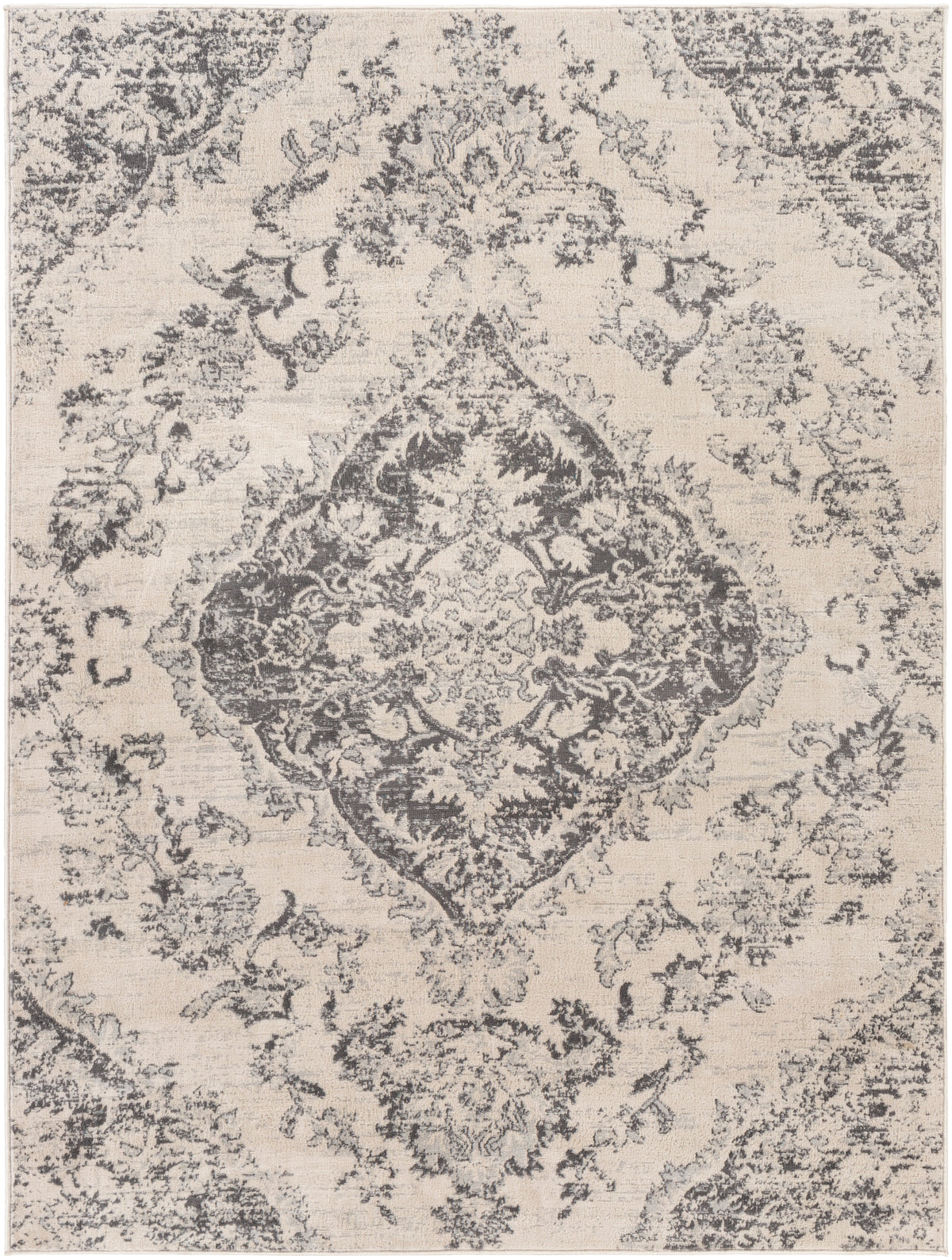 Surya Floransa Fsa-2338 Silver Gray, Beige, Medium Gray Rugs.