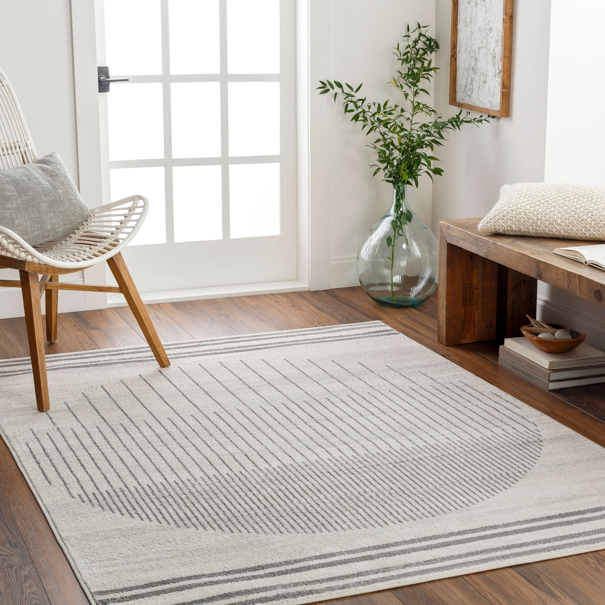 Surya Floransa Fsa-2368 White Rug.