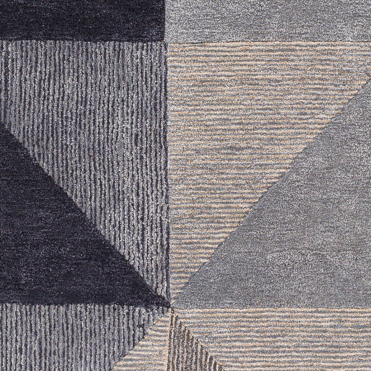 Surya Glasgow Gls-2300 Light Gray, Medium Gray, Navy, Pale Blue Rugs.