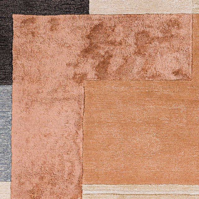 Surya Glasgow Gls-2306 Beige, Rose, Charcoal, Denim Rugs.