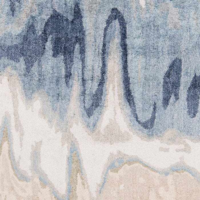 Surya Gemini Gmn-4021 Light Gray / Cobalt / Navy Rugs.