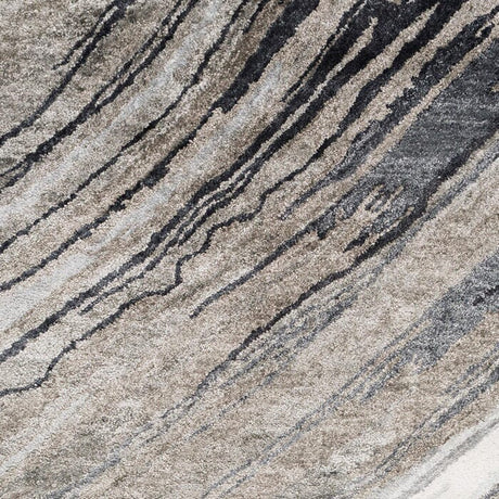 Surya Gemini Gmn-4052 Charcoal / Gray / Light Gray Rugs.